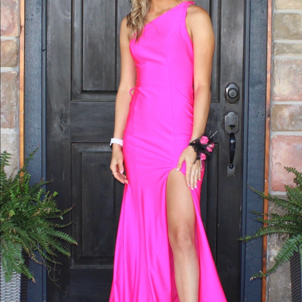 *SOLD* Pink Sherri Hill Dress size 0